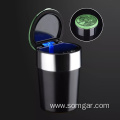 XY500609Y New Design Plastic Car Ashtray Household Ashtray LED Light Glow in the dark Tobacco Smoking Accessories